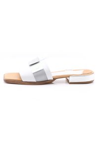 Pantolette flach - white