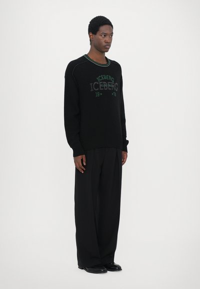Iceberg MAGLIA GIROCOLLO - Strickpullover - nero