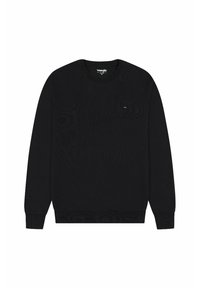 SIGN OFF CREW - Športni pulover - black
