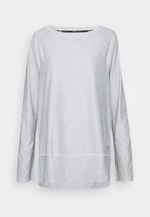 STUDIO BELL SLEEVE - Camiseta deportiva - light gray heather