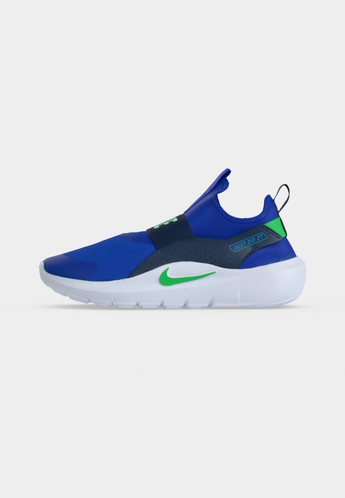 Nike FLEX RUNNER 4 UNISEX - Road running shoes - racer blue/illusion green/midnight navy/aurora blue — foto 2