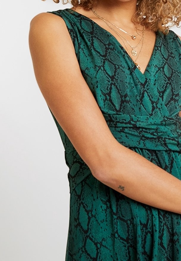 Anna Field Jersey dress - light green - (Pre-owned) - Zalando.ie
