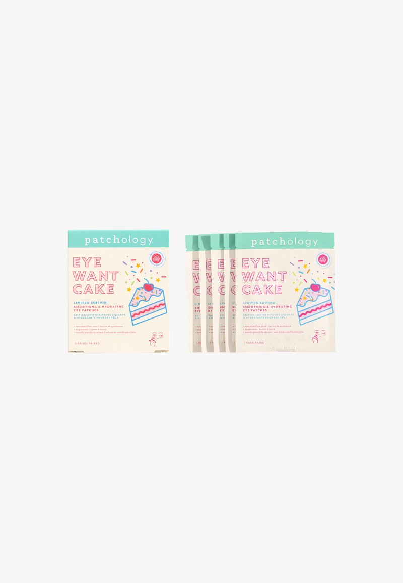 Patchology EYE WANT CAKE LIMITED EDITION SMOOTHING & HYDRATING EYE PATCHES - 5 PACK - Augenmaske