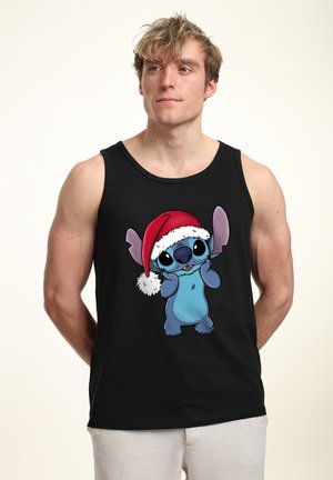 Disney LILO STITCH STITCH WEARING SANTA HAT - Top