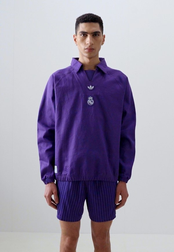 REAL MADRID ICON DRILL - Club wear - unity purple2