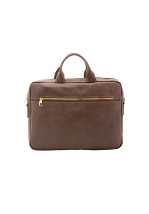 Laptoptas - dark brown