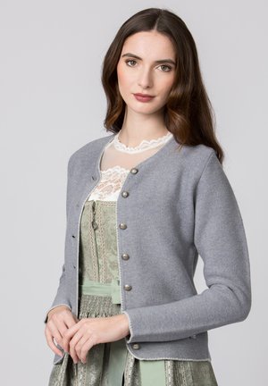 MARISSA - Strickjacke - kiesel rauchblau