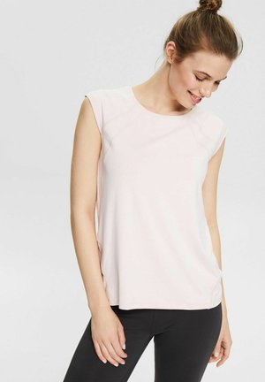 RECYCELT FUNKTIONS MIT E-DRY - Basic T-shirt - light pink