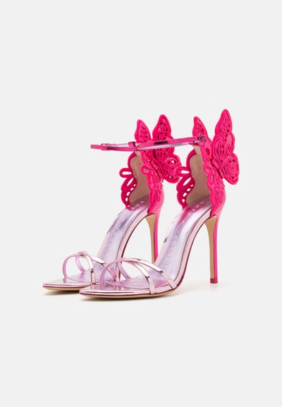 Sophia Webster CHIARA BRODERIE - Sandaler - raspberry/rosa