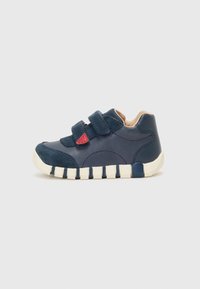 Geox B IUPIDOO BOY - Sneakers laag - navy/red