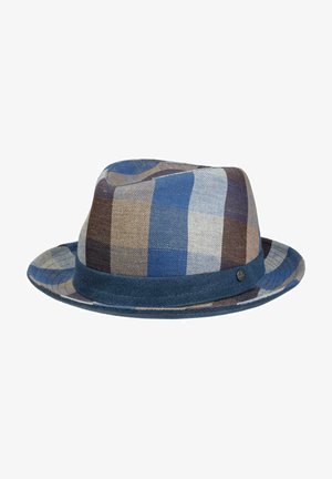 Lierys COLOUR CHECKS PLAYER - Hut - blau
