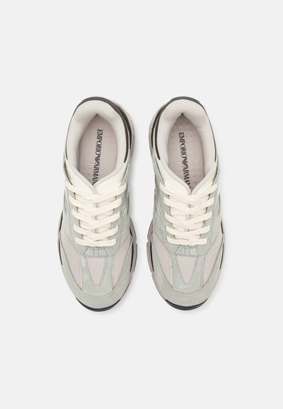 Emporio Armani Trainers - sage/van/sand/dark grey