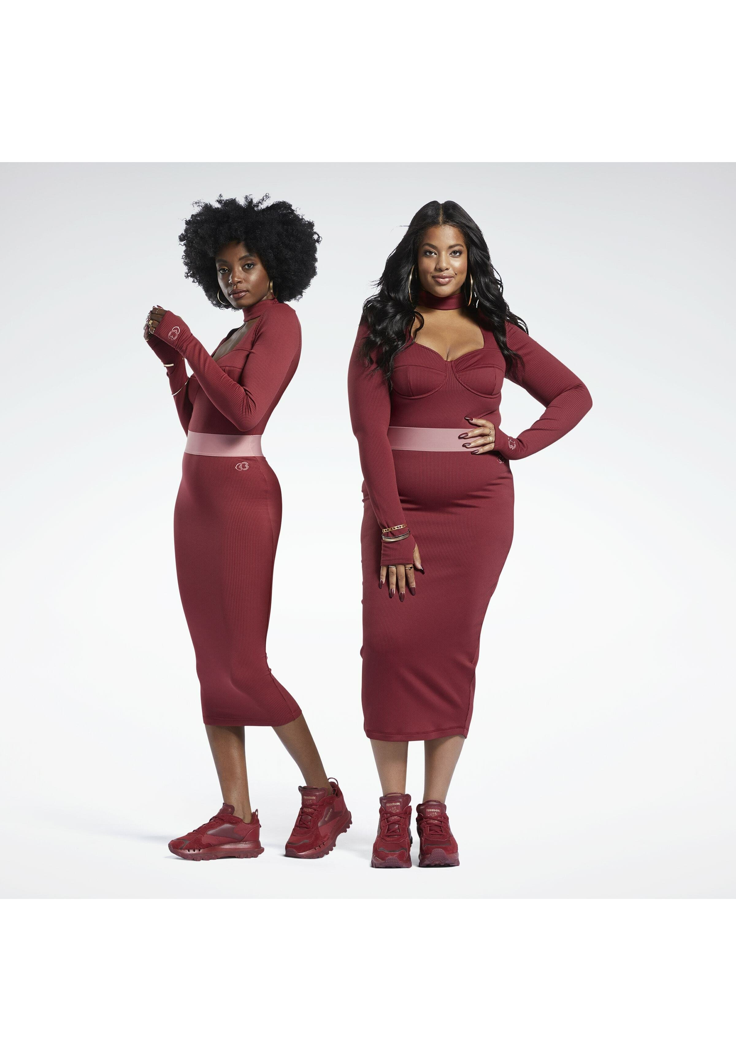 Reebok Classic CARDI B RIB - Kokerrok - red/Rood - Zalando.nl