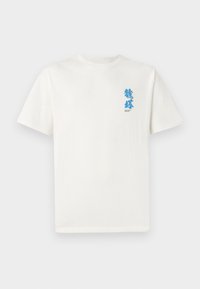 JORDRAGON TEE CREW NECK  - T-shirts med print - egret