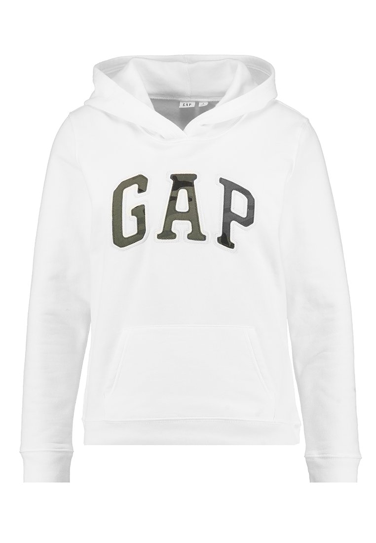 gap hoodie white