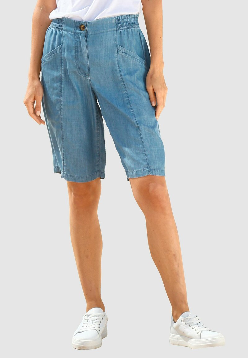 Damen Kleider | basically you Jeans Shorts blue bleached/blau - GV39216 Damen Kleider | basically you Jeans Shorts blue bleached/blau - GV39216