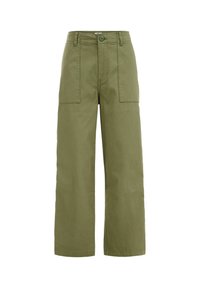 Auduma bikses - green