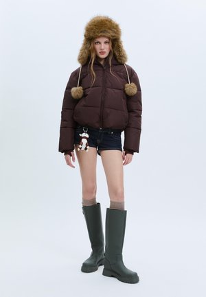 EFFECT - Čizme s platformom - green