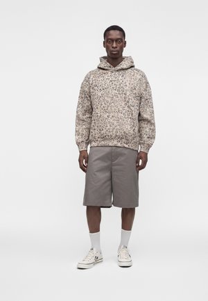 Hollister Co., LEOPARD BOXY  - Суитшърт с качулка - brown