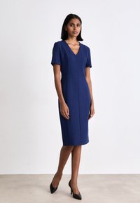 BOSS DAMAISA - Jersey dress - open blue