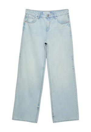 Stradivarius Jeans Relaxed Fit - light blue denim