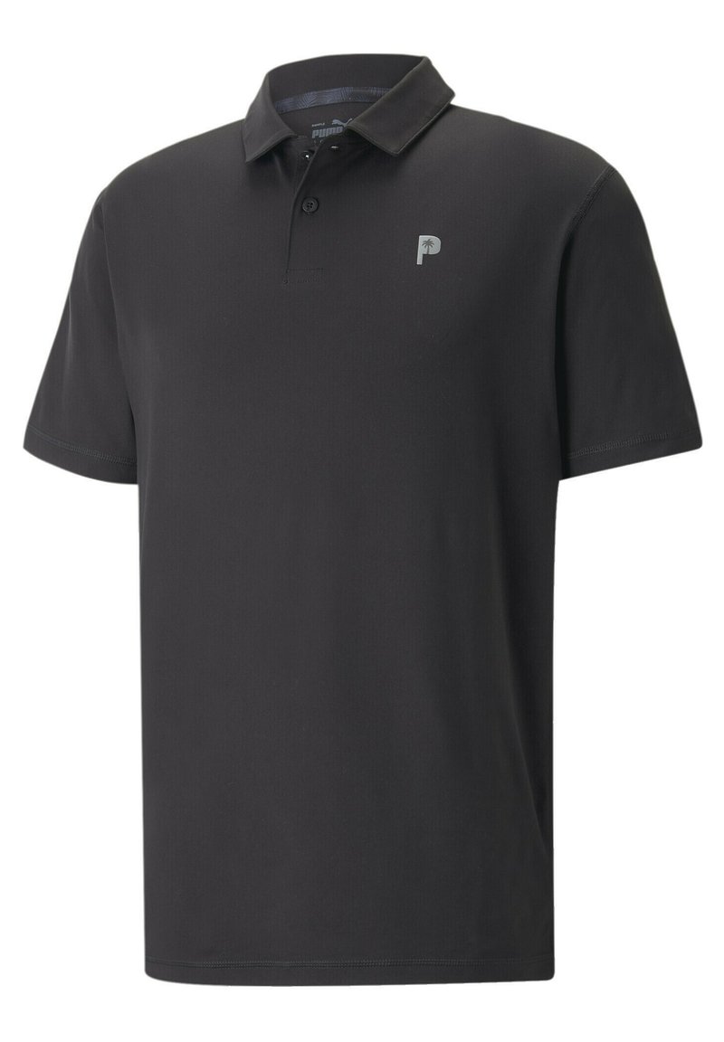 Puma Poloshirt zwart Puma Poloshirt zwart