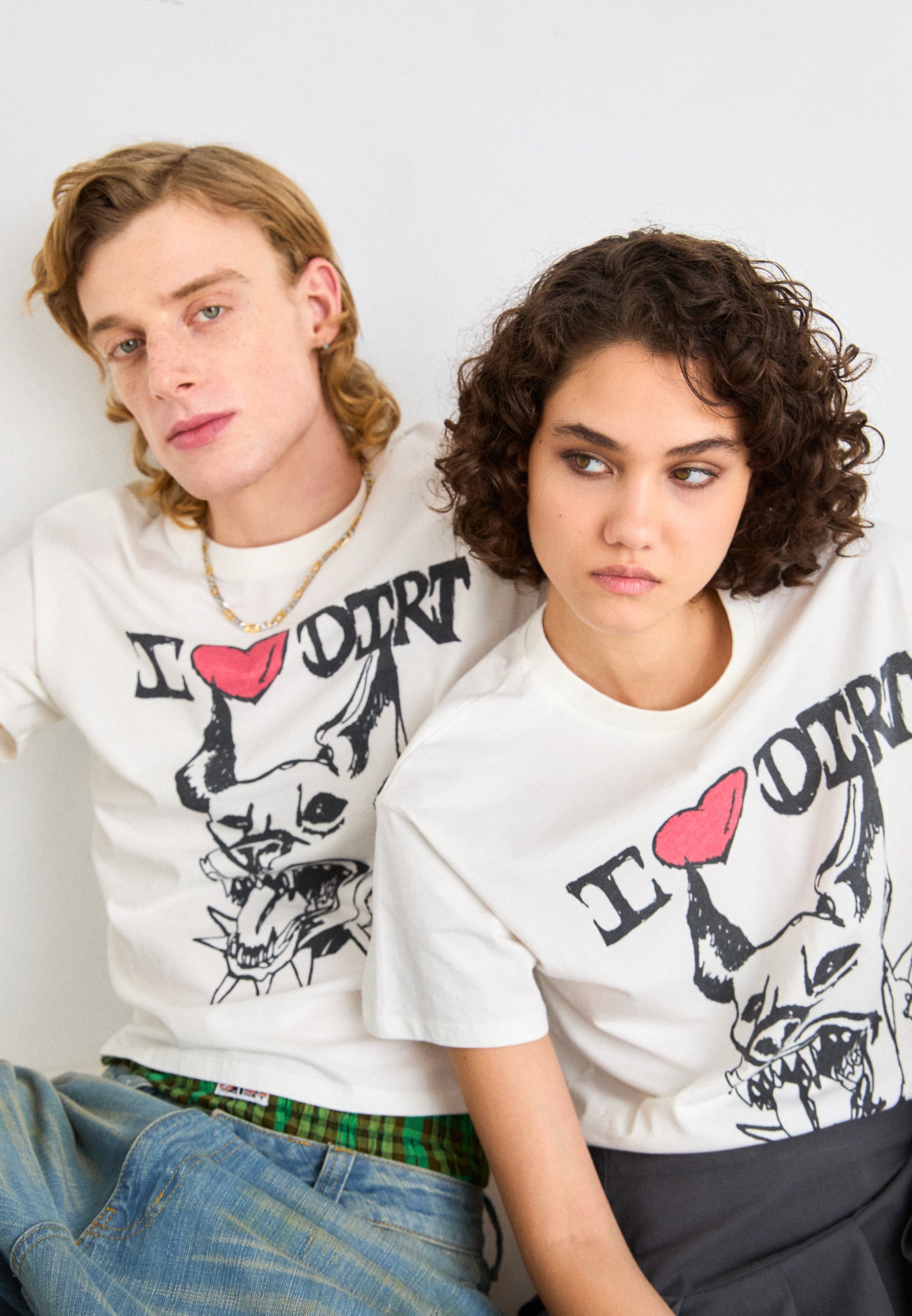 Jaded London UNISEX - T-shirt z nadrukiem/biały - Zalando.pl