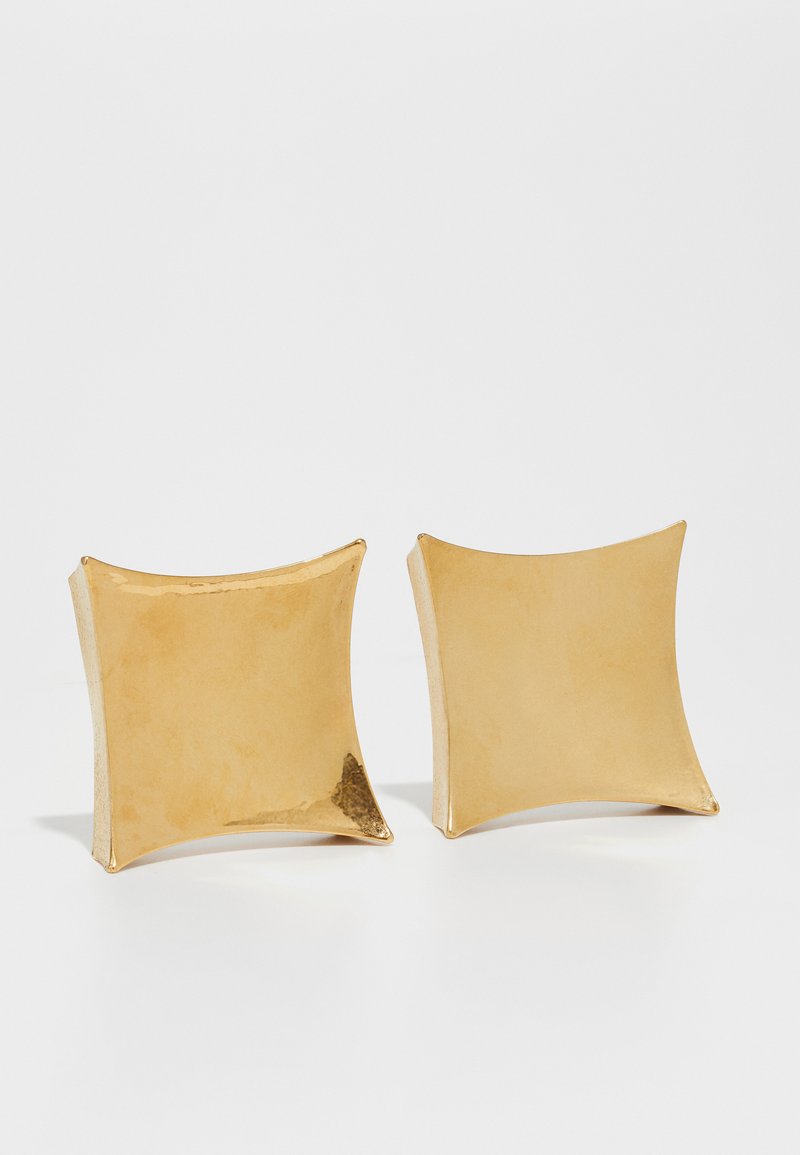 HUGO KREIT CHUNK - Náušnice - vintage gold-coloured