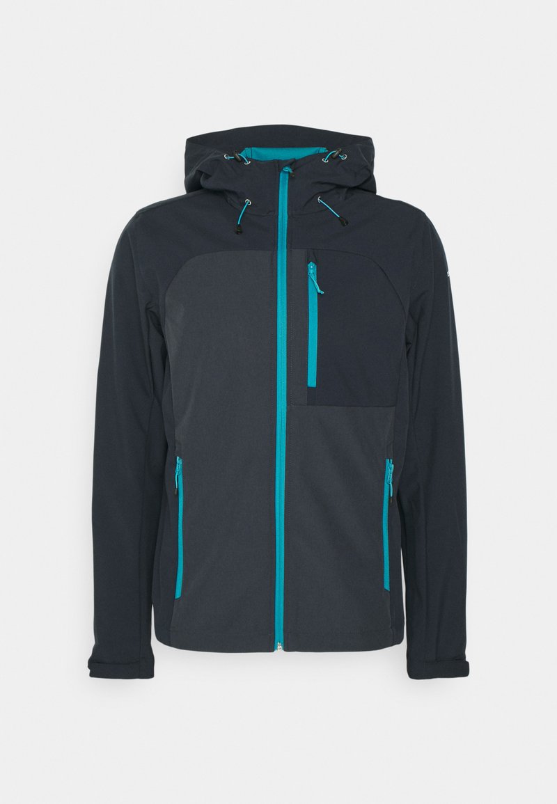 icepeak Softshelljas donkerblauw icepeak Softshelljas donkerblauw