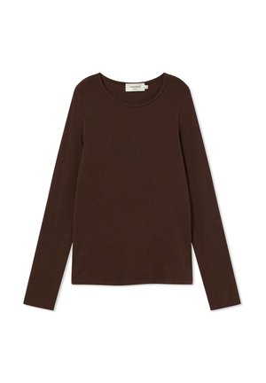 Thinking Mu BRISA - Longsleeve - dark brown