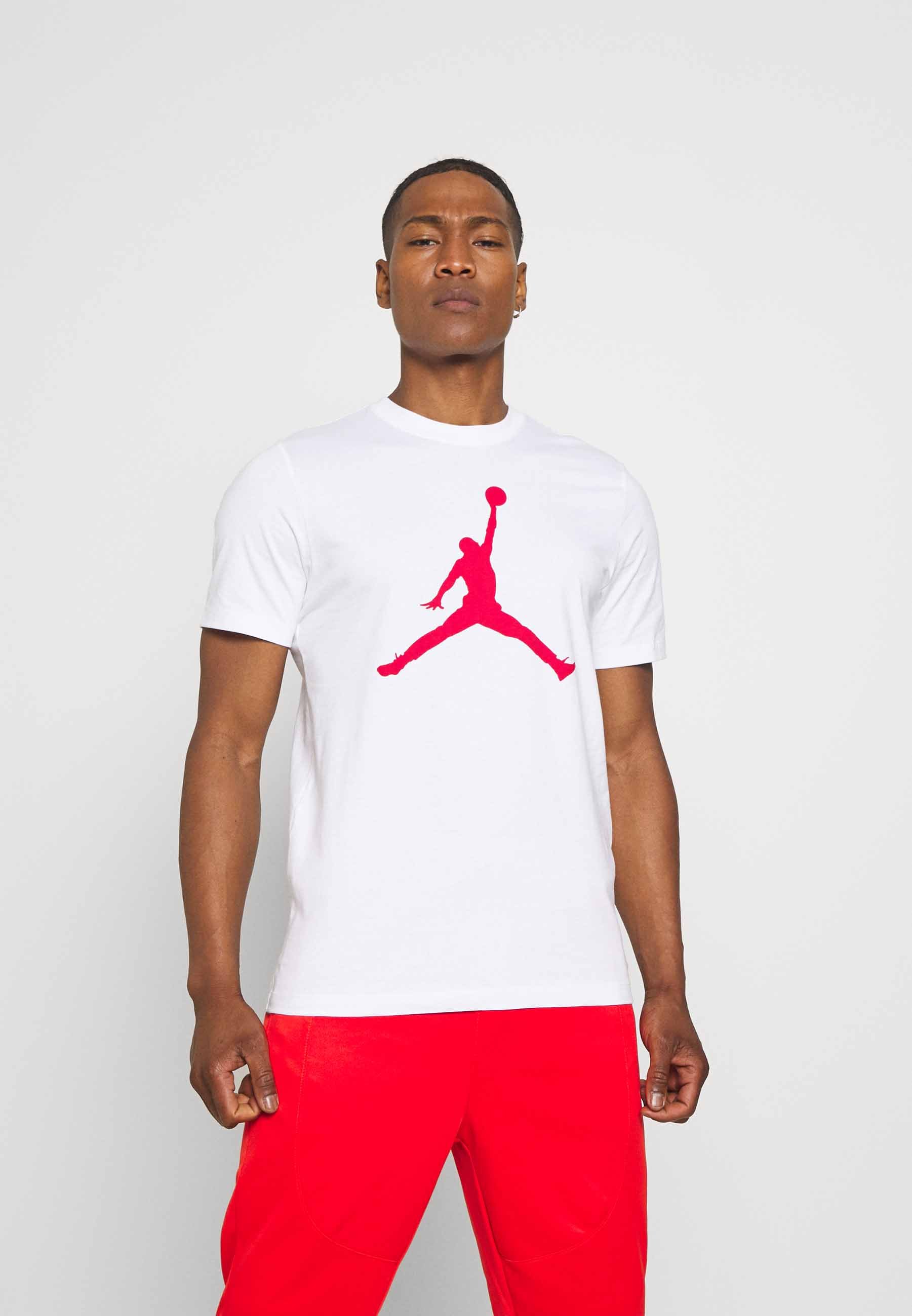 jumpman crew t shirt print