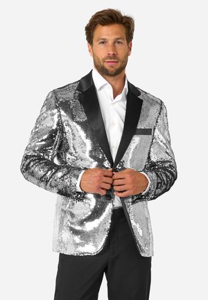 SEQUINS - Sakko - silver