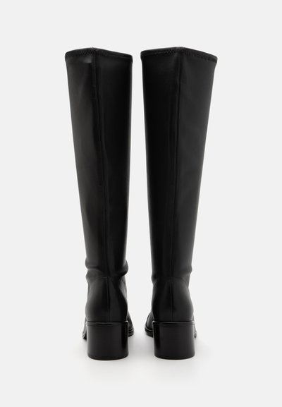 Tory Burch CAP-TOE KNEE HIGH BOOT - Stövel - perfect black