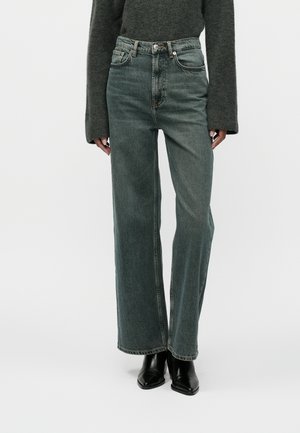 REBECCA - Wide leg - dark caribbean