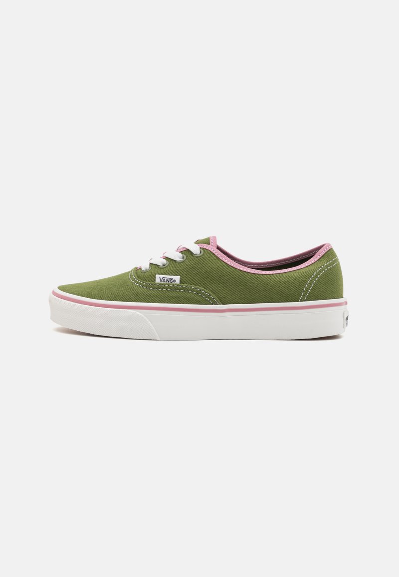 Vans AUTHENTIC - Sportbačiai - binding green/pink