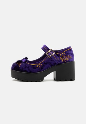 Koi Footwear TIRA MARY JANES ROYAL MANOR EDITION - Obuv na platformovom opätku - purple