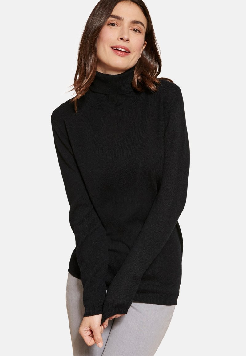 Damart COL ROULÉ - Maglione - noir