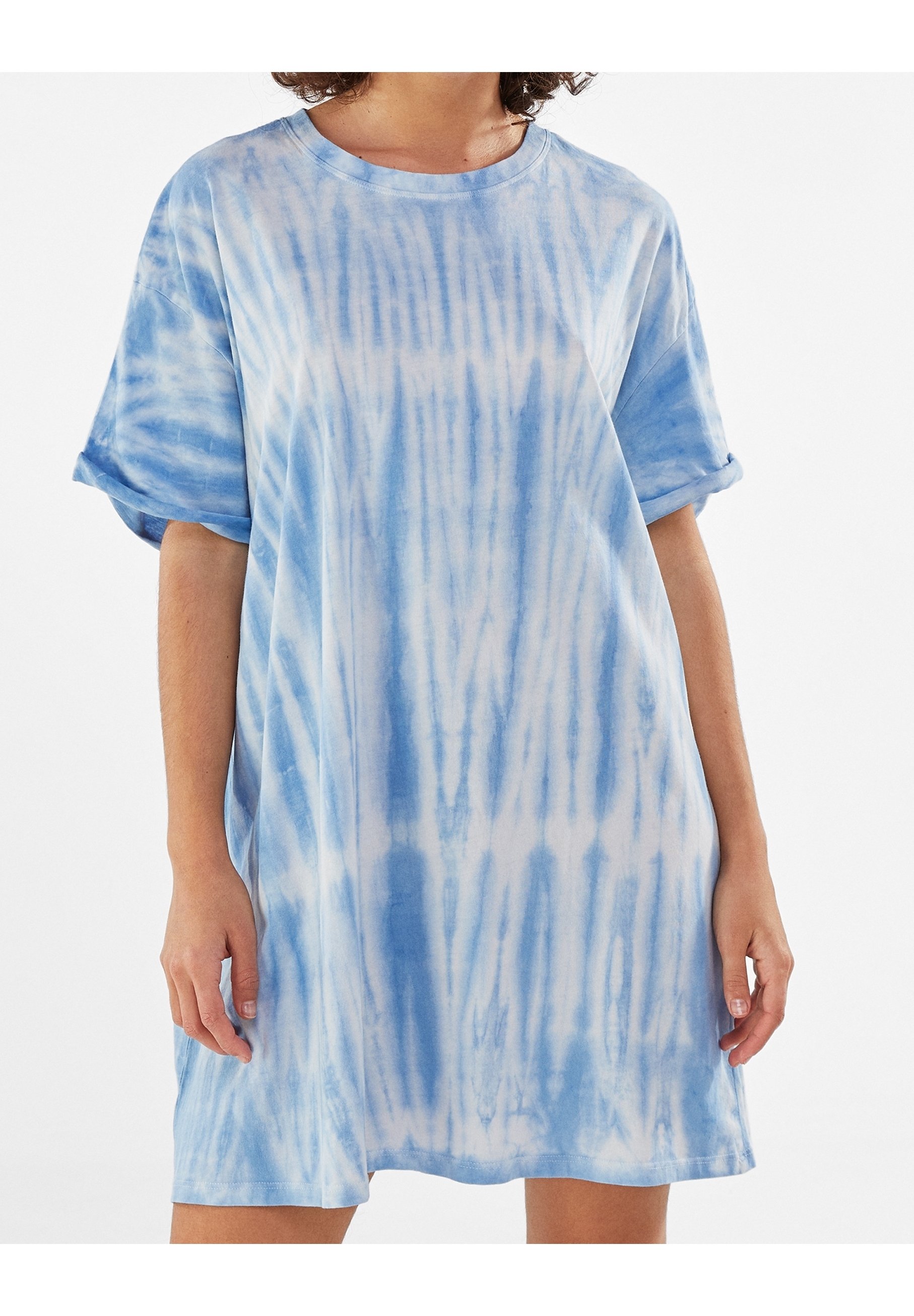 Bershka Robe de jour turquoise (Seconde main)