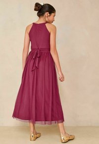 Lipsy REGULAR FIT CUT OUT - Kokteilikleit/peokleit - burgundy red