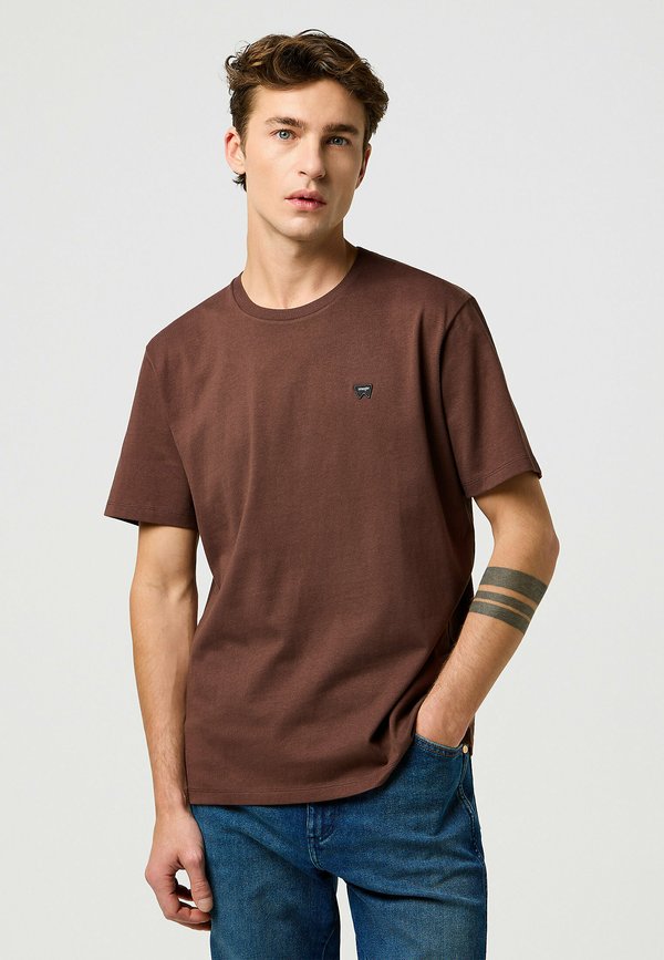 T-Shirt basic - mahogany