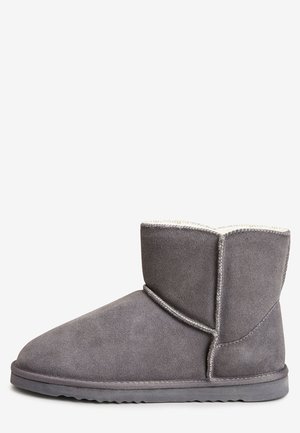 SUEDE SLIPPER BOOTS - Stövletter - grey