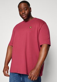 Lyle & Scott Základné tričko - rich burgundy