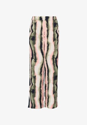 s.Oliver BLACK LABEL, WIDE-LEG - Trousers - navy