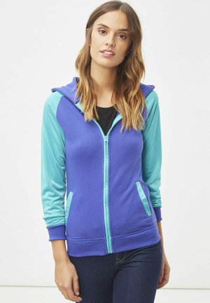 Sudadera con cremallera - azul