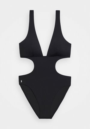 Polo Ralph Lauren CUTOUT 1PC - Uimapuku - black
