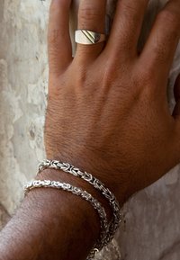 Lucardi SILVER - Ring - silver coloured