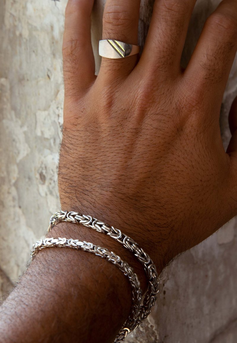 Lucardi SILVER - Ring - silver coloured