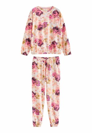 SET - Komplet pižame - pink floral