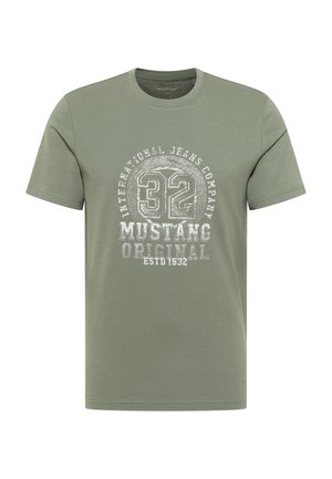 Mustang STYLE AUSTIN - T-Shirt print - grün