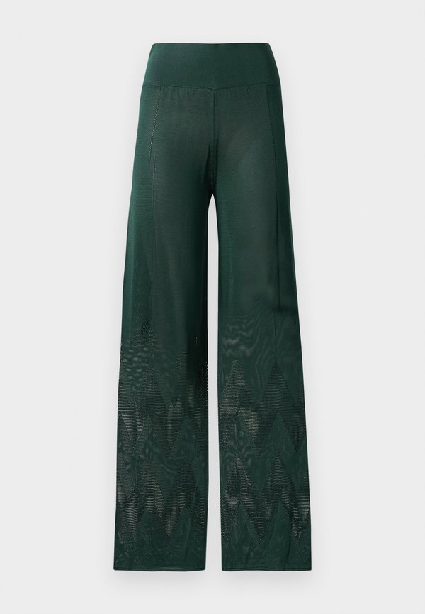 ELLON - Trousers - vert bouteille3